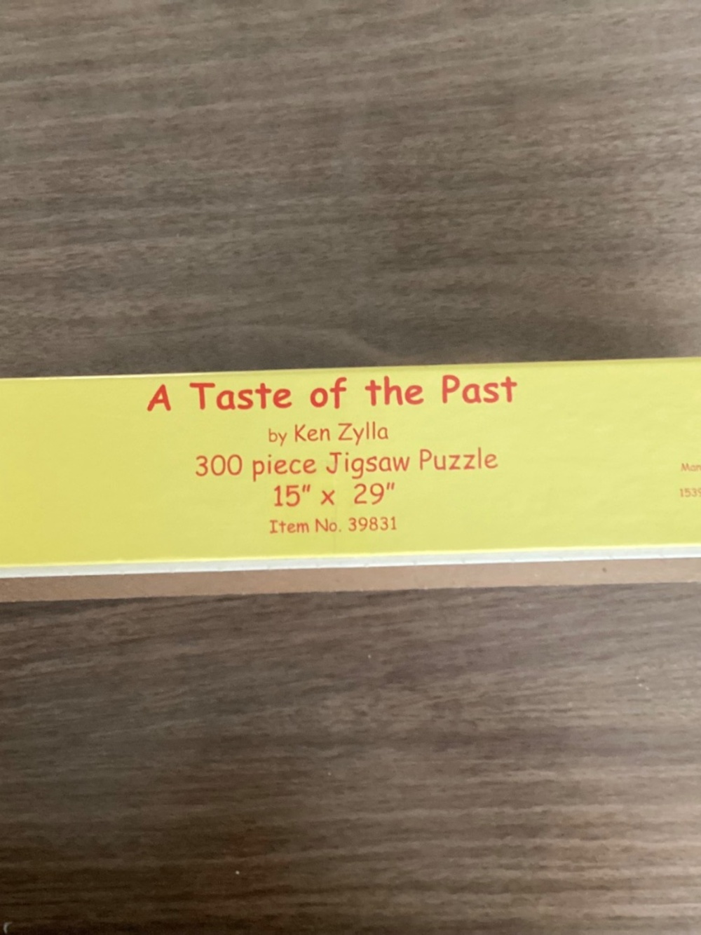 SunsOut 300 Piece Jigsaw Puzzle-Ken Zylia- ATaste of the Past - Picture 10 of 11